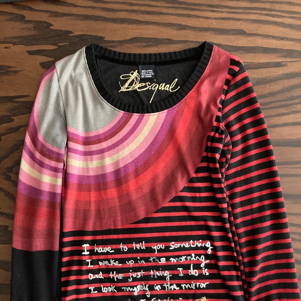 Desigual long sleeve top